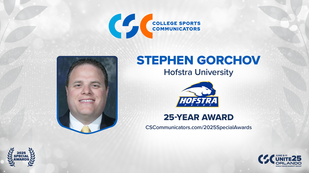 2025 Special Awards Salute: Stephen Gorchov - 25-Year Award